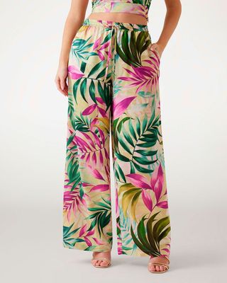 Imagen 1 del producto Pantalon Ines Wide Leg Jogger Multicolor