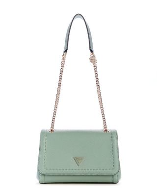 Cartera Guess Mujer Noelle Ii Cnvrtble Xbody Flap Celeste