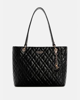 Cartera Guess Mujer Isemay Noel Tote Negro