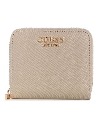 Billetera Guess Mujer Laurel Ii Slg Small Zip Around Gris
