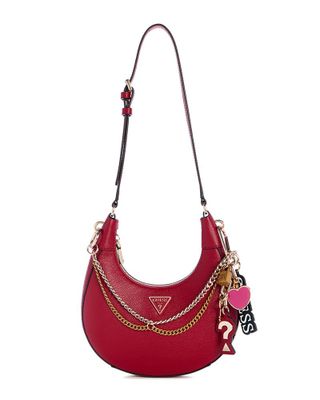 Cartera Guess Mujer Davina Shoulder Bag Rojo