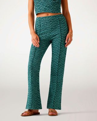 Pantalon Guess Mujer Naleny Pleated Pant Verde