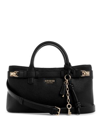 Cartera Guess Mujer Gregoria Girlfriend Satchel Negro