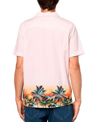 Imagen 2 del producto Camisa Guess Hombre Ss Bowling Tropical Surtido