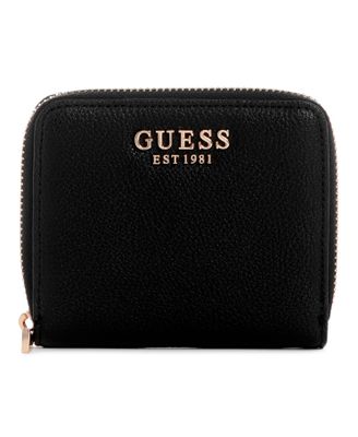 Billetera Guess Mujer Laurel Ii Slg Small Zip Around Negro