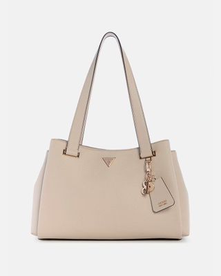 Cartera Guess Mujer Evie Girlfriend Carryall Gris