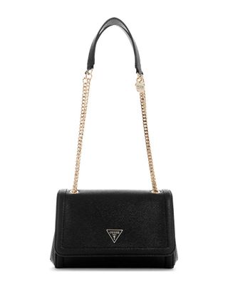 Cartera Guess Mujer Noelle Ii Cnvrtble Xbody Flap Negro
