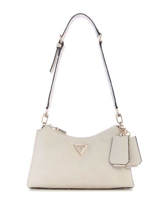 Cartera Guess Mujer Cresidia Ii Zip Shldr Bag Blanco
