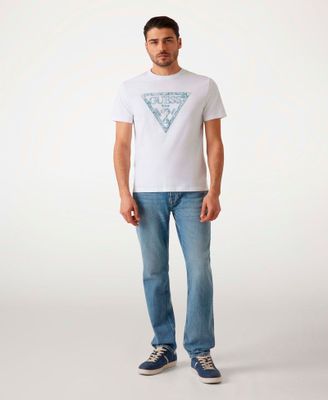Imagen 2 del producto Polera Guess Hombre Ss Cn Triangle Tee Blanco