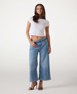 Imagen 2 del producto Jeans Bellflower Crop Wide Leg Denim