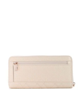 Imagen 2 del producto Billetera Guess Mujer Isemay Slg Large Zip Around Blanco