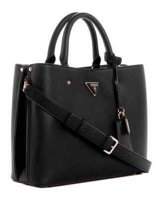 Cartera Guess Mujer Meridian Ii Girlfriend Satchel Negro