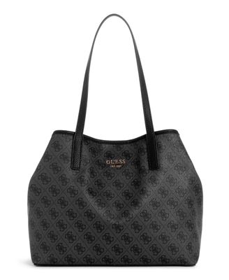 Cartera Guess Mujer Vikky Ii 2 In 1 Tote Gris