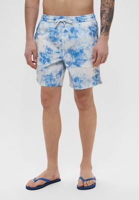Traje De Baño Swimtrunk Medium Vintage Island Azul
