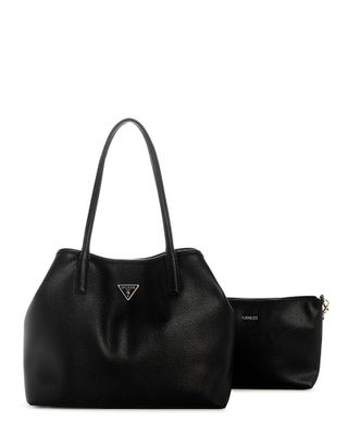Cartera Guess Mujer Victtoria 2 In 1 Tote Negro