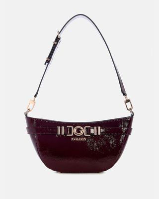 Cartera Guess Mujer Cirene Shoulder Bag Burdeo