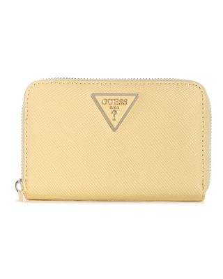 Billetera Guess Mujer Laurel Ii Slg Med Zip Around Amarillo