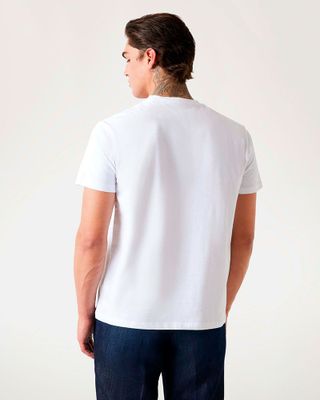 Imagen 2 del producto Polera Ss Cn Flower Embro Tee Blanco