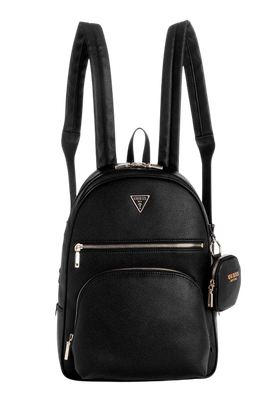 Mochila Guess Mujer Power Play Large Tech Backpack Negro