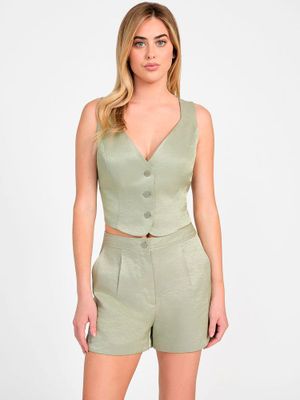 Imagen 1 del producto Blusa Guess Mujer Camille Perfect Vest Verde