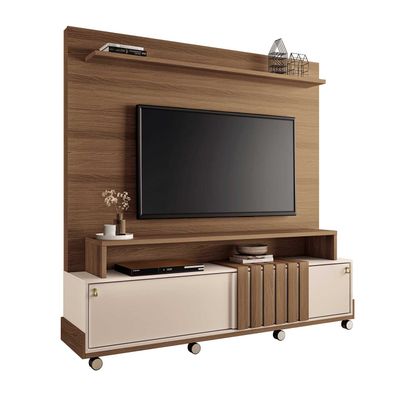 Home TV Amberes 1.8 75"" Castaño / Off White