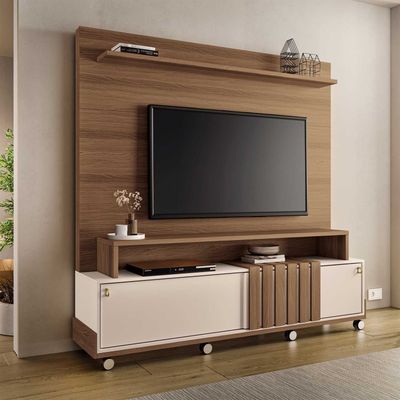 Imagen 2 del producto Home TV Amberes 1.8 75"" Castaño / Off White