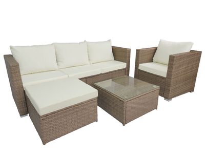 Imagen 1 del producto Juego Living Terraza Estefanía 5 Pers