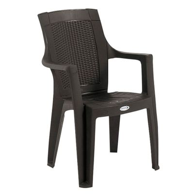 Imagen 2 del producto Juego de Comedor terraza Eterno Chocolate 4 personas