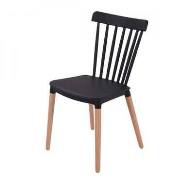 Imagen 2 del producto Silla Windsor Negra 4 Unidades