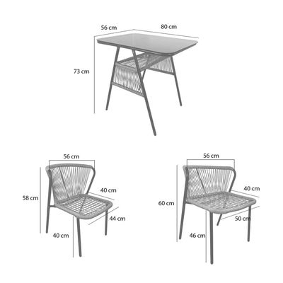 Imagen 2 del producto Set de terraza Margarita