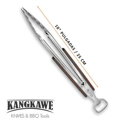 Imagen 2 del producto TENAZA PARRILLERA CON DESTAPADOR