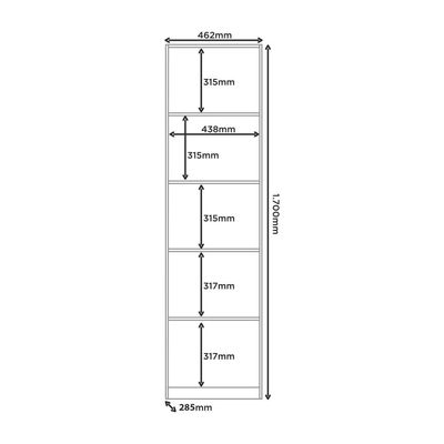Imagen 2 del producto Closet multiuso Eden Marrocos/ Off white 170x28,5x46,2