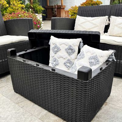 Imagen 2 del producto Juego Terraza Álamo Triple Chocolate 5 Pers