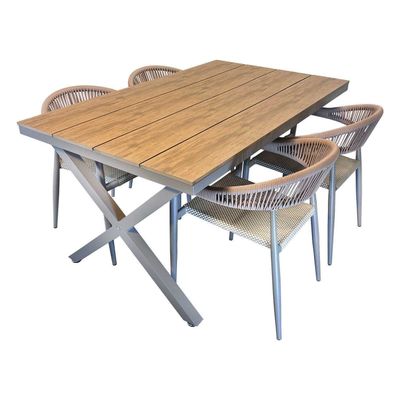 Juego De Comedor Terraza Recife 4 Personas