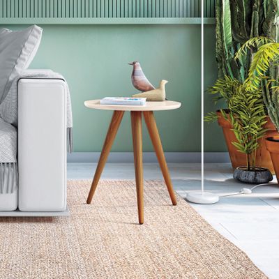 Imagen 2 del producto Mesa lateral Alba Off White 44x44x50 cm