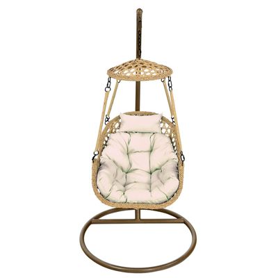 Imagen 2 del producto Silla Colgante Nipona Caramelo Cojín Marfil