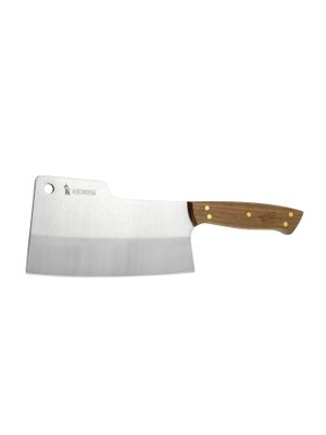 Imagen 2 del producto MACHETE 8"" PARRILLERO RIÑIHUE CON FUNDA DE CUERO CAFÉ