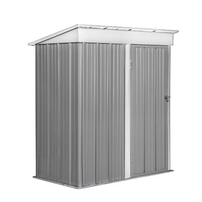 Bodega Jardín con Repisas 162x92x180 Boxshed Color Gris