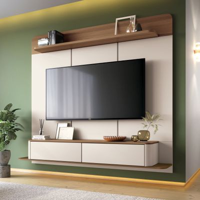 Imagen 2 del producto Home Panel Provenza tv 70"" 1.8 Off white Castaño
