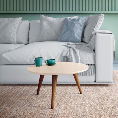 Imagen 2 del producto Mesa de centro Alba Off White 60x60x32