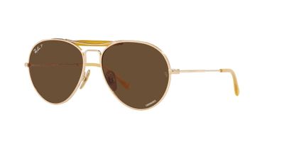 Ray-Ban Titanium Polarizado RB8063 9205AN 55