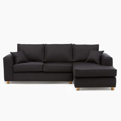 Imagen 1 del producto Seccional Monaco Derecho Negro