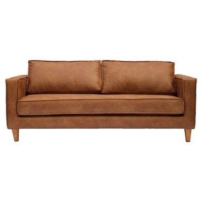 Sofá Luna 3 Cuerpos Cuero Reciclado