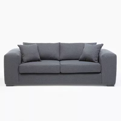 Sofá Fork 3C Gris Oscuro