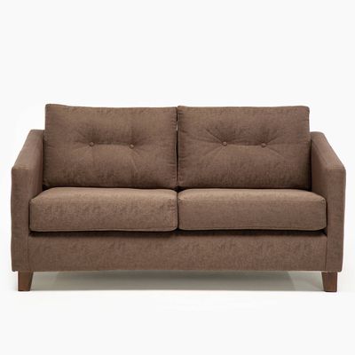Sofá Elena 2 Cuerpos Café