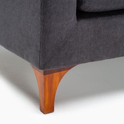 Imagen 2 del producto Sofá Grecia 2 Cuerpos Gris Grafito