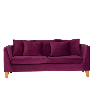 Sofá Estocolmo 3 Cuerpos Morado