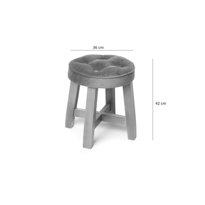 Imagen 2 del producto Pouf Spring Felpa