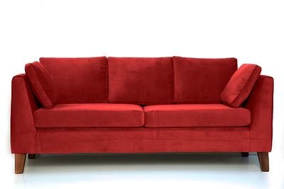 Imagen 1 del producto Sofá Estocolmo 3 Cuerpos Rojo