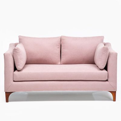 Sofá Grecia 2 Cuerpos Rosa